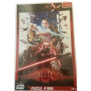 New RARE Star Wars Games Disney 1000 Jigsaw Puzzle The Rise Of Skywalker TREFL